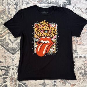 Rolling Stones Black Graphic T-Shirt